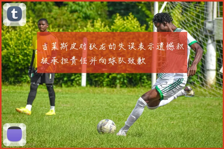 吉莱斯皮对狄龙的失误表示遗憾积极承担责任并向球队致歉